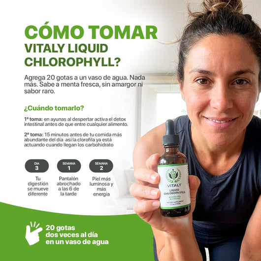 Gotas de Clorofila | Reductor de inflamación