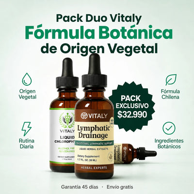 Gotas Vitaly® | Pack Herbal Bótanico