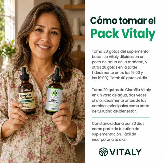 Gotas Vitaly® | Pack Herbal Bótanico